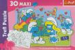 Okładka książki Puzzle Maxi 30 Przygody Smerfów TREFL
