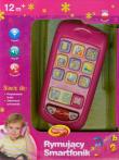 Okładka książki Rymujący smartfonik - różowy DUMEL
