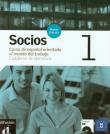 Socios 1 ćwiczenia + CD. Autor: Corpas Jaime, Martinez Lola. Dadada.pl Okładka książki Socios 1 ćwiczenia + CD