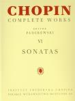 Okładka książki Sonaty Complete Works VI Chopin