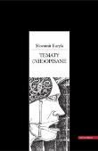 Tematy (nie)opisane. Autor: Sławomir Buryła. Dadada.pl Okładka książki Tematy (nie)opisane