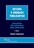 Okładka książki Ustawa o drogach publicznych