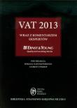 VAT 2013 wraz z komentarzem ekspertów. Wydawca: Wiedza i Praktyka. Dadada.pl Opakowanie VAT 2013 wraz z komentarzem ekspertów