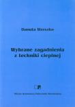 Okładka książki Wybrane zagadnienia z techniki cieplnej