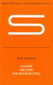 Zasady metody socjologicznej. Autor: Durkheim Emile. Dadada.pl Okładka książki Zasady metody socjologicznej