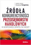 Okładka książki Źródła konkurencyjności przedsiębiorstw... DIFIN