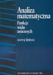 Okładka książki Analiza matematyczna Funkcje wielu zmiennych