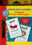 Okładka książki Angielskie słówka. Ścieralne karty edukacyjne