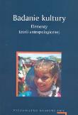 Opakowanie Badanie kultury Elementy teorii antropologicznej