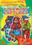 Okładka książki Bajkowe kolorowanki. Czerwony Kapturek ALEX
