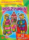 Okładka książki Bajkowe kolorowanki. Roszpunka ALEX
