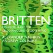 BRITTEN: COMPLETE MUSIC FOR CELLO SOLO AND CELLO AND PIANO. Autor: Ivashkin Alexander, Zolinsky Andrew. Dadada.pl Okładka książki BRITTEN: COMPLETE MUSIC FOR CELLO SOLO AND CELLO AND PIANO