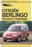 Okładka książki Citroen Berlingo, Peugeot Partner modele 1996-2001