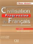Civilisation progressive du français Niveau debutant Książka z CD 2. edycja. Autor: Carlo Catherine, Caus Mariella. Dadada.pl Okładka książki Civilisation progressive du français Niveau debutant Książka z CD 2. edycja