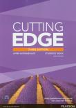 Cutting Edge Upper-Intermediate Student's Book z płytą DVD. Autor: Bygrave Jonathan, Sarah Cunningham, Peter Moor. Dadada.pl Okładka książki Cutting Edge Upper-Intermediate Student's Book z płytą DVD