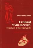 Dramat współczesny. Autor: Krajewska Anna. Dadada.pl Okładka książki Dramat współczesny