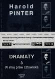 Dramaty 3. Autor: Harold Pinter. Dadada.pl Okładka książki Dramaty 3