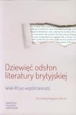 Dziewięć odsłon literatury brytyjskiej. Autor: BLEINERT MAGDA. Dadada.pl Okładka książki Dziewięć odsłon literatury brytyjskiej