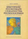Efektywność psychoterapii i poradnictwa psychologicznego. Autor: Mick Cooper. Dadada.pl Okładka książki Efektywność psychoterapii i poradnictwa psychologicznego