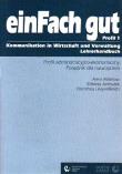 Okładka książki ein Fach gut 1 Profil administracyjno-ekonomiczny Poradnik dla nauczyciela