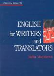 Okładka książki English for Writers and Translators