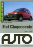 Fiat Cinquecento. Autor: Krzysztof Trzeciak. Dadada.pl Okładka książki Fiat Cinquecento