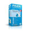 Fiszki Język francuski – Czasowniki dla  początkujących. Autor: Patrycja Wojsyk. Dadada.pl Okładka książki Fiszki Język francuski – Czasowniki dla  początkujących