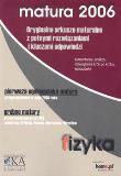 Fizyka Matura 2006 Oryginalne arkusze maturalne z pełnymi rozwiązaniami i kluczami odpowiedzi. Autor: Klimasek Andrzej. Dadada.pl Okładka książki Fizyka Matura 2006 Oryginalne arkusze maturalne z pełnymi rozwiązaniami i kluczami odpowiedzi