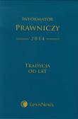 Opakowanie Informator Prawniczy 2014 Tradycja od lat B6 zielony