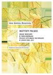 Okładka książki Instytuty polskie