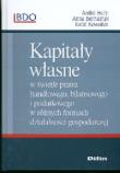 Kapitały własne w świetle prawa handlowego, bilansowego i podatkowego. Autor: Helin Andre, Bernaziuk Anna. Dadada.pl Okładka książki Kapitały własne w świetle prawa handlowego, bilansowego i podatkowego