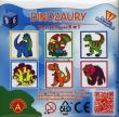 Opakowanie Klocki obrazkowe 6w1 Dinozaury ALEX