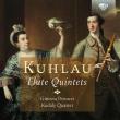 KUHLAU: FLUTE QUINTETS. Autor: Ginevra Petrucci, Kodály Quartet. Dadada.pl Okładka książki KUHLAU: FLUTE QUINTETS