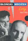 Listy 1963-1996. Autor: Błoński Jan, Mrożek Sławomir. Dadada.pl Okładka książki Listy 1963-1996