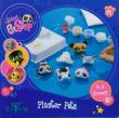 Opakowanie Littlest PetShop plaster pets - broszki z gipsu