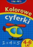 Mała sowa. Kolorowe cyferki 4-6 latka. Autor: Opracowanie zbiorowe. Dadada.pl Okładka książki Mała sowa. Kolorowe cyferki 4-6 latka