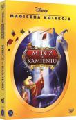 Miecz w kamieniu. Autor: Wolfgang Reitherman. Dadada.pl Okładka książki Miecz w kamieniu