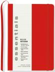 Opakowanie Notatnik Ess czerwony duży linia