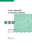 Okładka książki Nowe zjawiska w świecie szkoleń