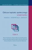 Oblicza kapitału społecznego uniwersytetu. Autor: Bochno Ewa, Maria Dudzikowa, Marciniak Mateusz. Dadada.pl Okładka książki Oblicza kapitału społecznego uniwersytetu