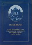 Opakowanie Peter Brook Doctor Honoris Causa Universitatis Studiorum Mickiewiczianae Posnaniensis
