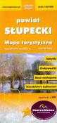 Okładka książki Powiat słupecki mapa turystyczna 1:80 000
