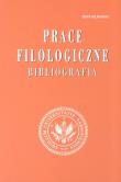 Opakowanie Prace filologiczne Bibliografia