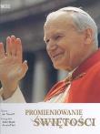Promieniowanie świętości wer. ang Biały Kruk. Autor: Bujak Adam. Dadada.pl Okładka książki Promieniowanie świętości wer. ang Biały Kruk
