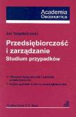 Przedsiębiorczość i zarządzanie. Wydawca: C.H. Beck. Dadada.pl Opakowanie Przedsiębiorczość i zarządzanie