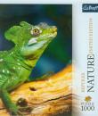 Okładka książki Puzzle 1000 Nature... - Jaszczurka TREFL
