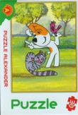 Opakowanie Puzzle 30 Reksio. Kotek i ptaszek ALEX