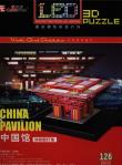 Opakowanie Puzzle 3D LED China Pavilion