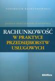 Okładka książki Rachunkowość w praktyce przedsiębiorstw usługowych