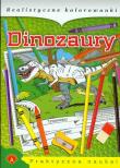 Okładka książki Realistyczne kolorowanki - Dinozaury ALEX